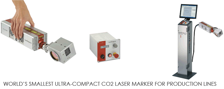 WORLD'S SMALLEST ULTRA-COMPACT CO2 LASER MARKER